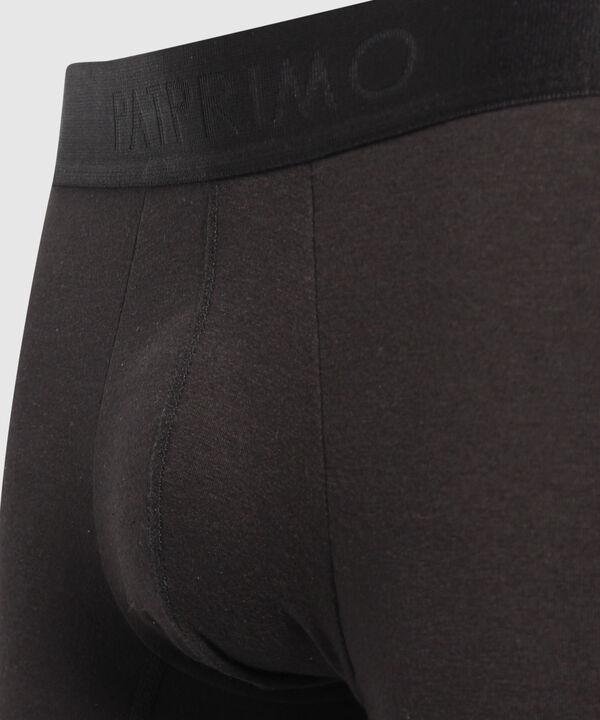 Pantaloncillo Pack X5 Boxer Medio En Algodon Unicolor