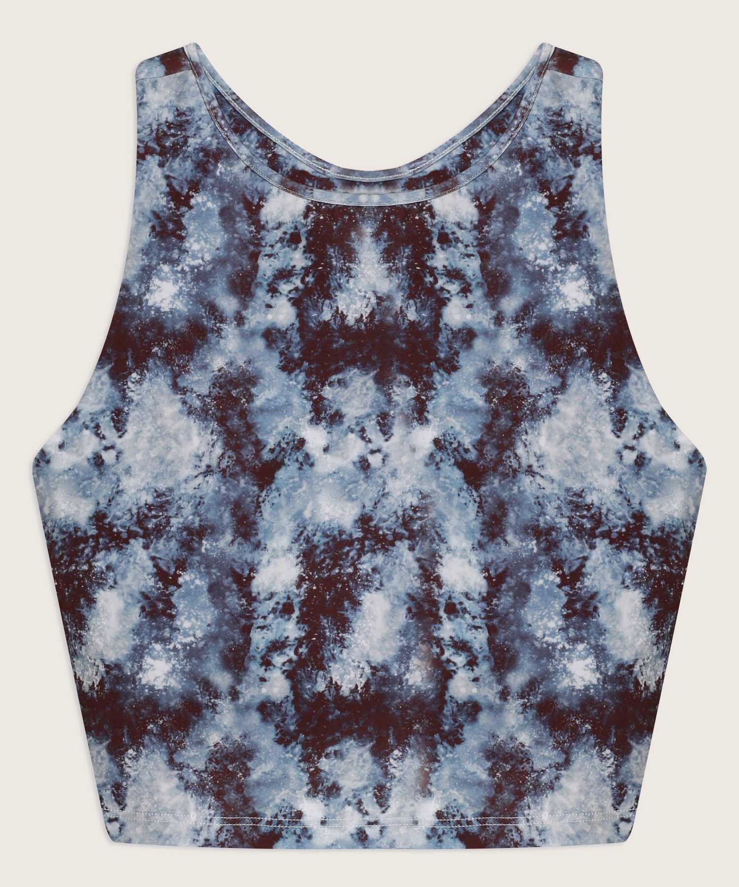 Camiseta Para Mujer, Silueta Corta Estampada