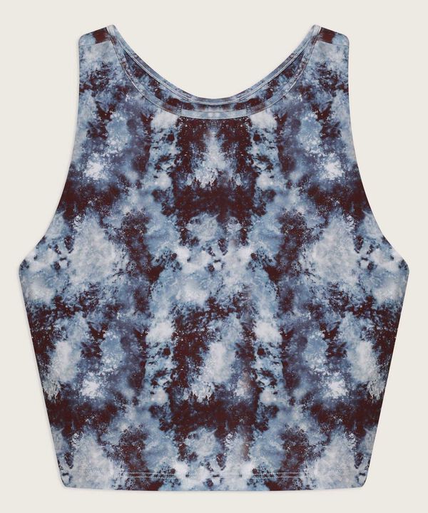 Camiseta Para Mujer, Silueta Corta Estampada