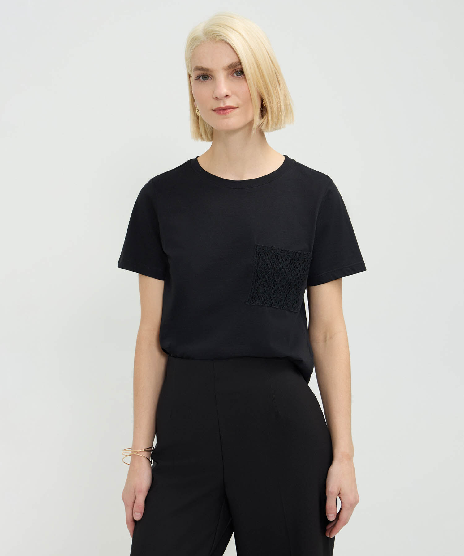 Camiseta Manga Corta, Cuello Redondo
