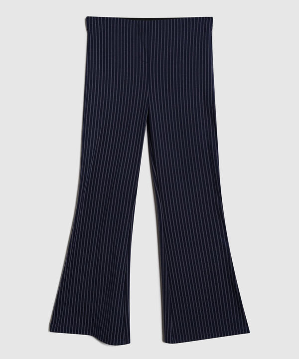 Leggings Para Mujer Campana Rayas Talle Alto image number null