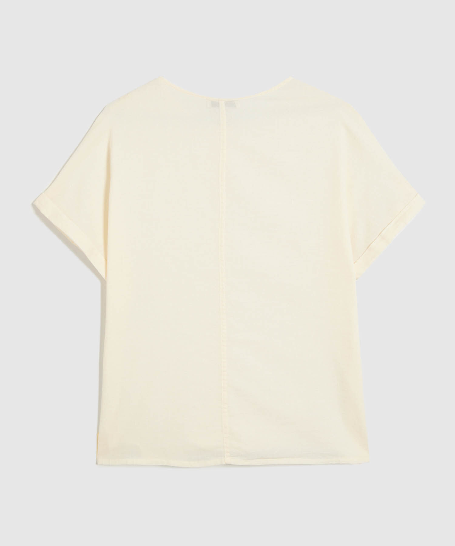 Blusa en Efecto Lino