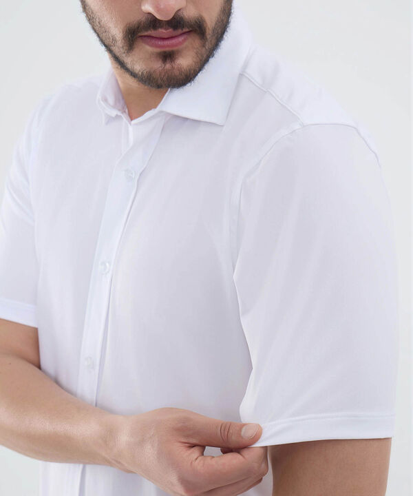 Camisa Manga Corta En Punto image number null