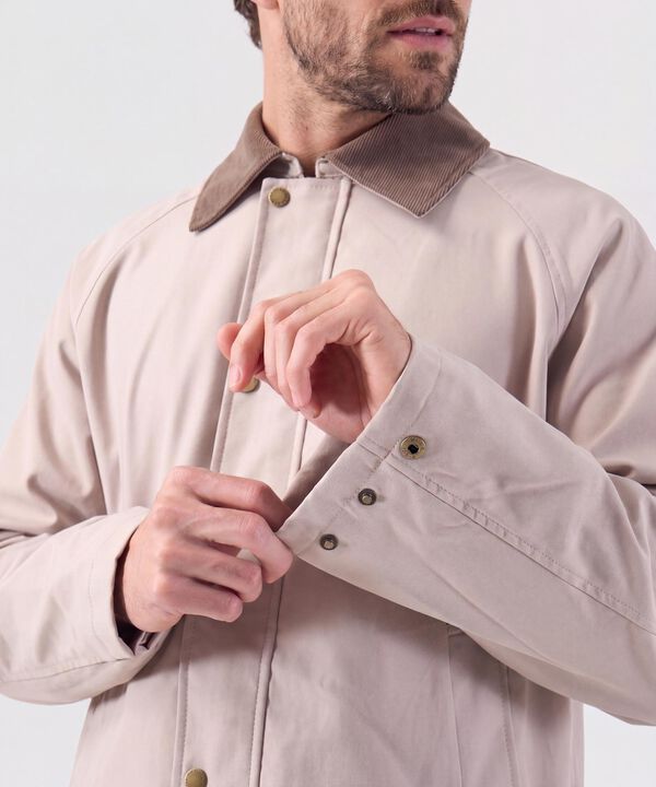 Chaqueta Cuello Pana con Botones Hombre