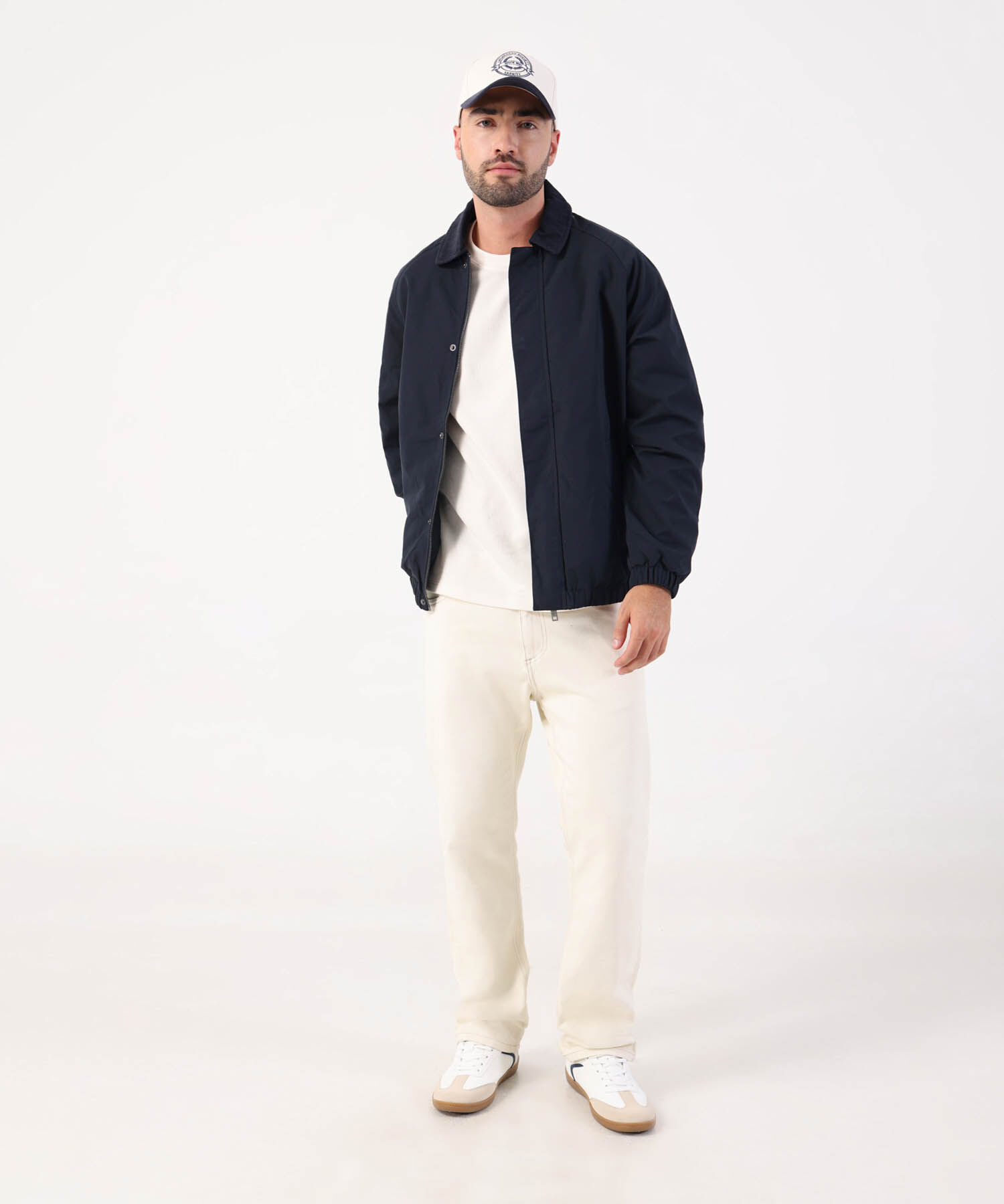 Camiseta Texturizada De Cuello Redondo Para Hombre