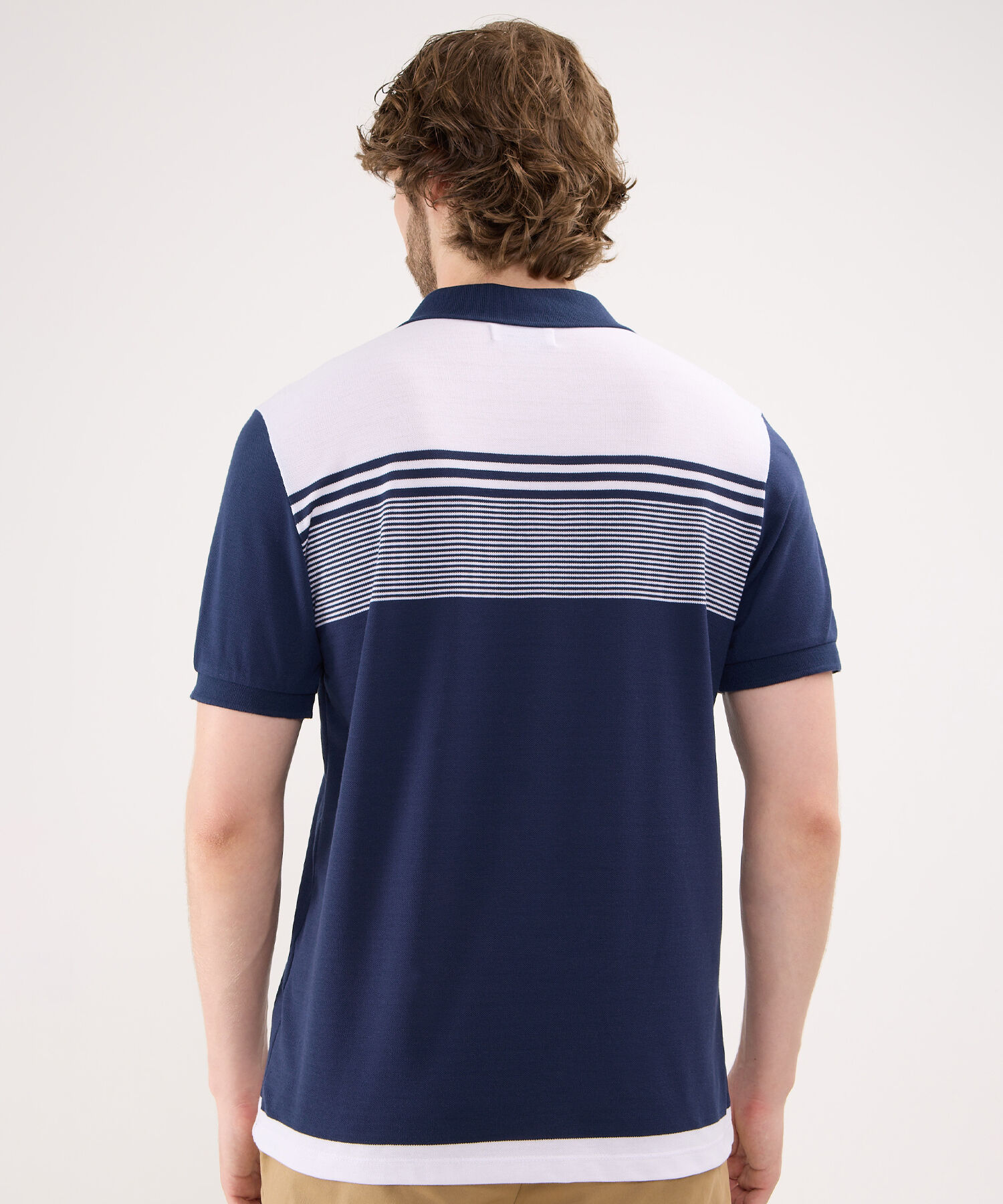 Polo Tejida con Rayas