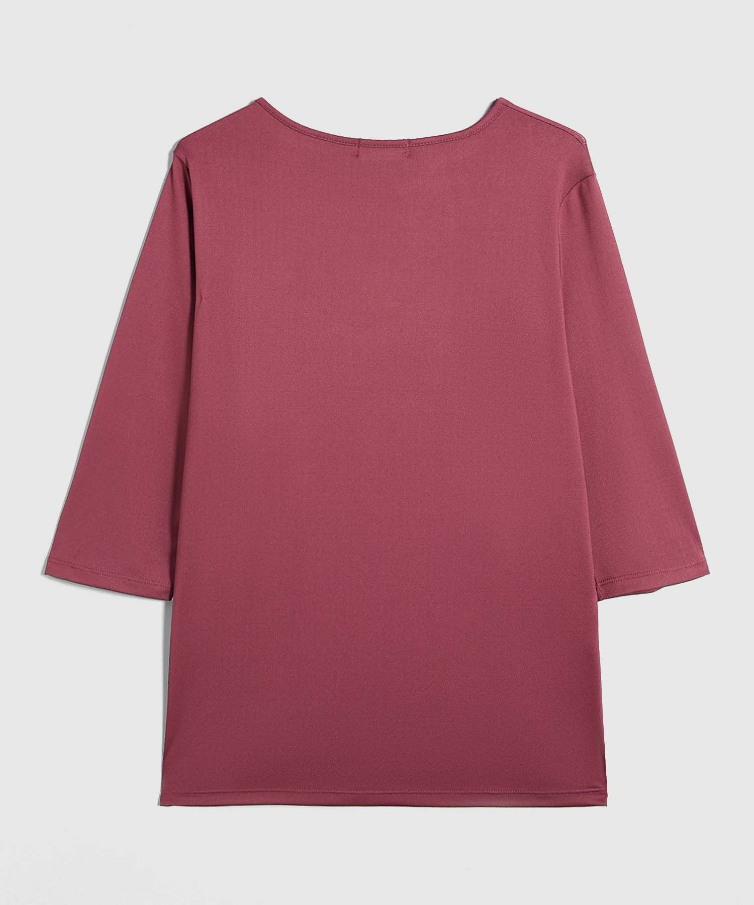 Camiseta Unicolor Para Mujer