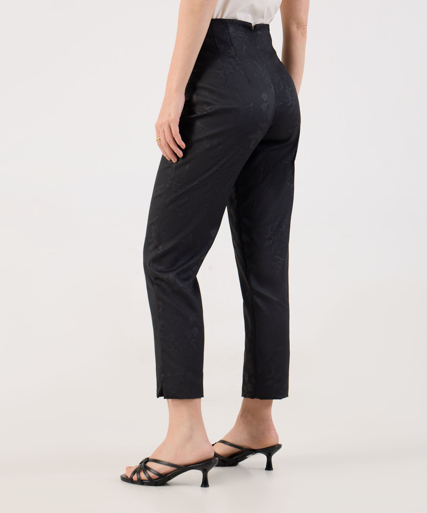 Pantal&oacute;n de Tiro Alto Estampado para Mujer