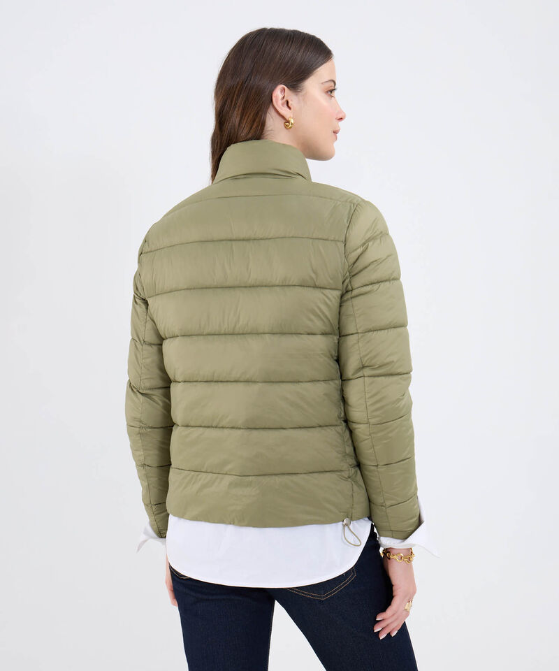 Chaqueta Acolchada Cuello Alto