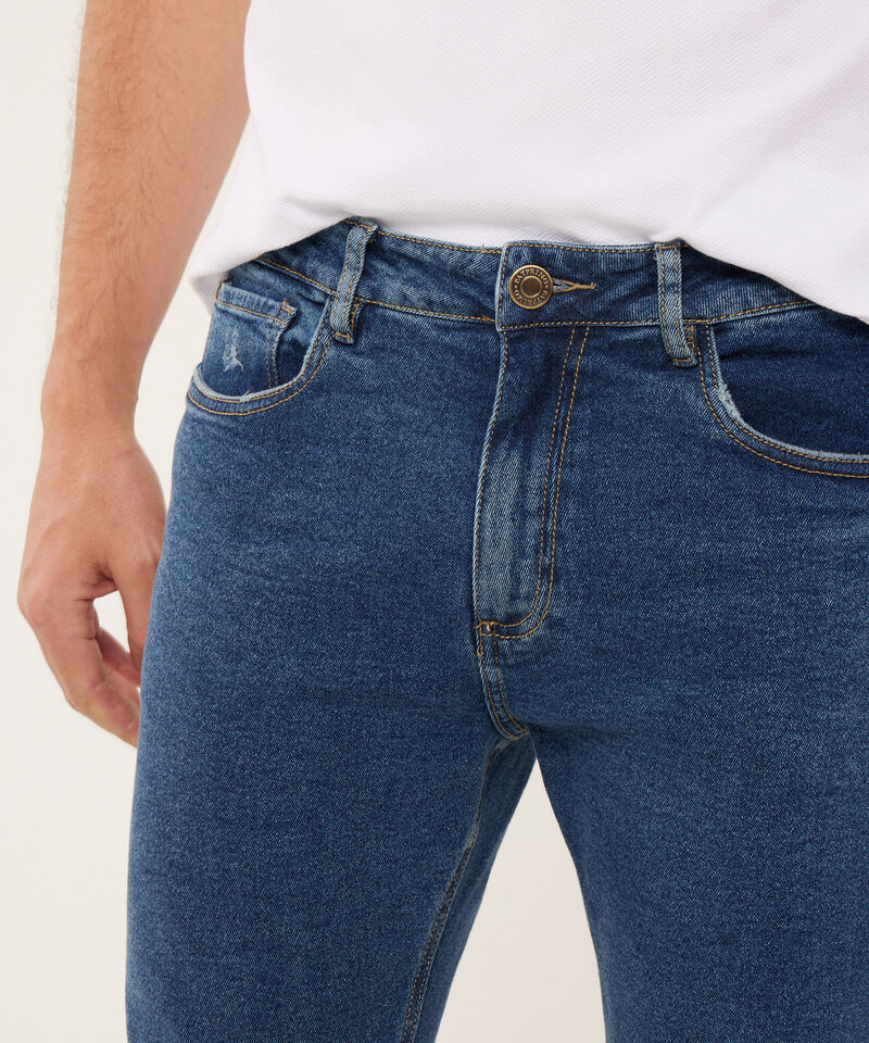 Jean Jean Skinny Masculino Tono Medio