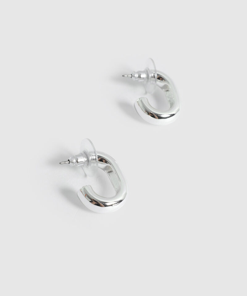 Aretes Tipo Argolla Gruesa Mujer