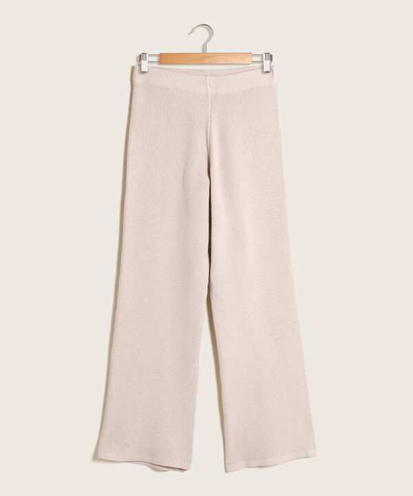Pantalon En Tejido De Punto
