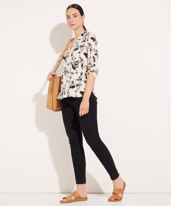 Blusa Manga 3/4 Estampada image number null