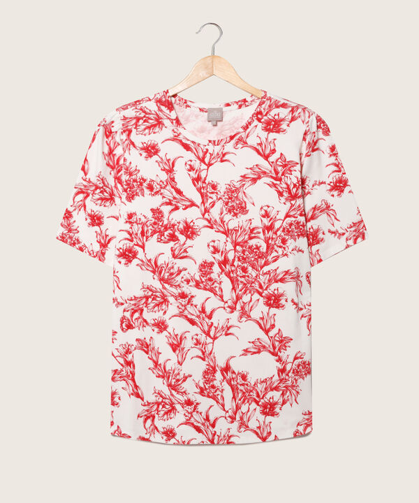 Camiseta Manga 3/4 Estampada