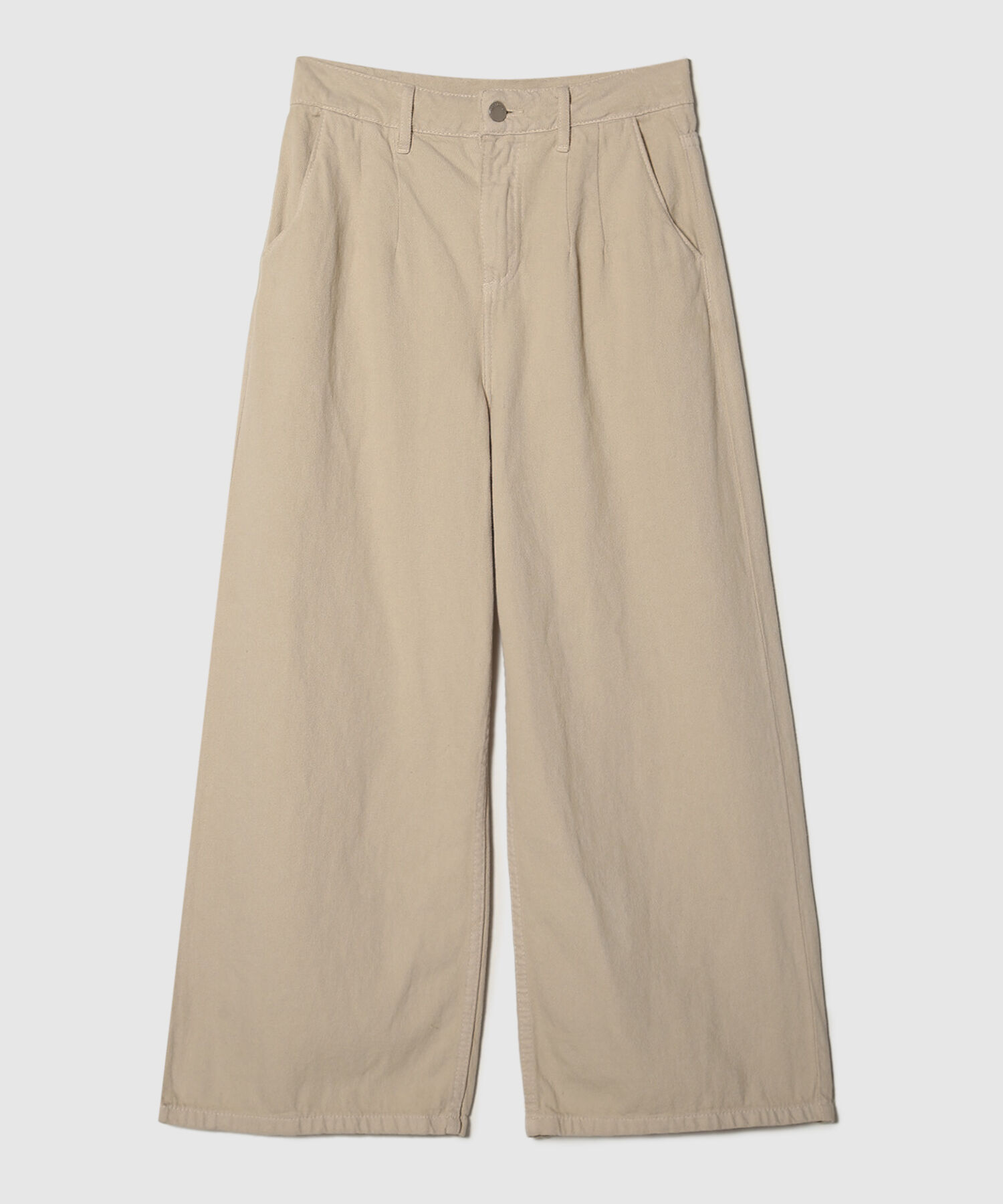 Jean Tipo Culotte Con Prenses