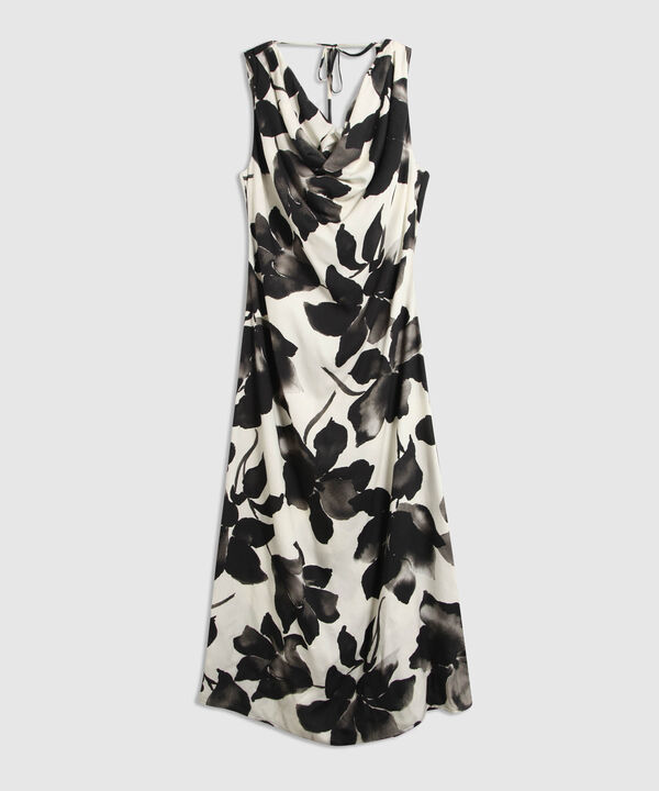 Vestido Sin Mangas Estampado  image number null