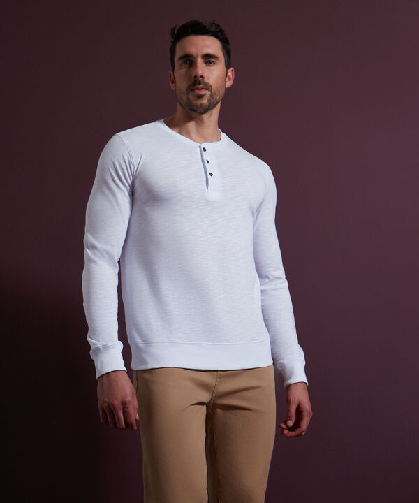 Camiseta Manga Larga Unicolor image number null