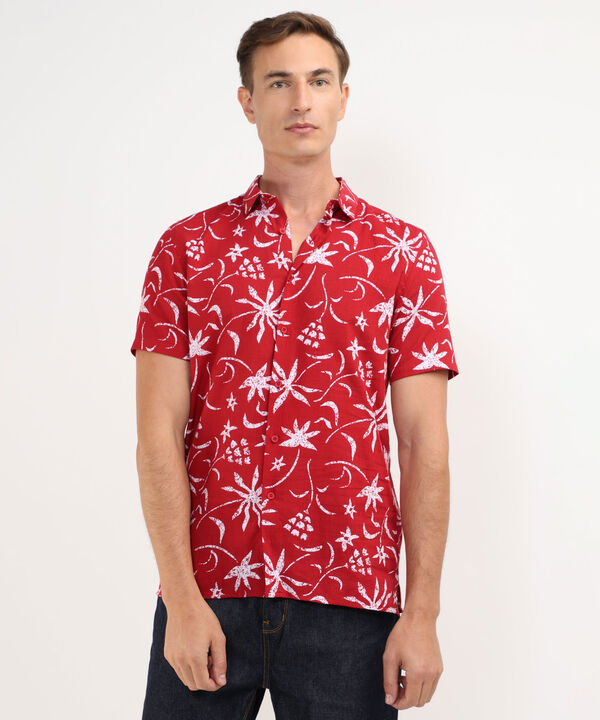 Camisa Manga Corta Estampada image number null
