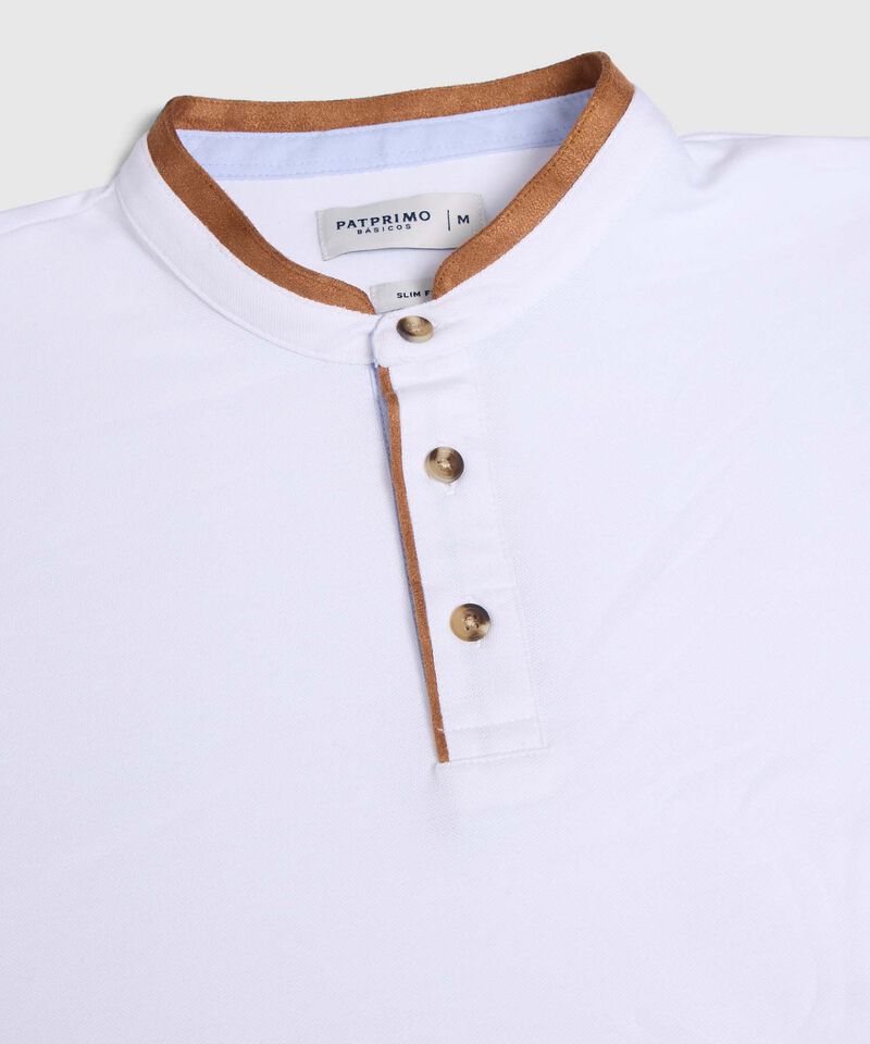 Polo Cuello Neru Slim Fit para Hombre