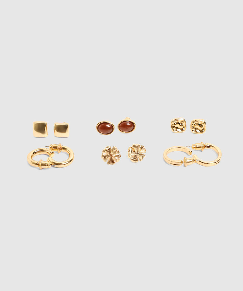 Set Aretes x6 Variados para Mujer