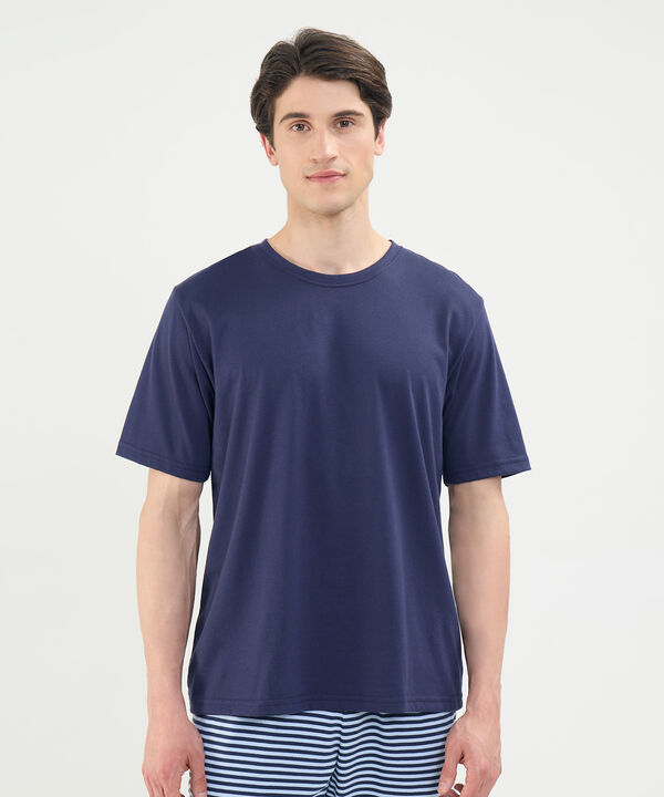 Conjunto de Pijama a Rayas image number null