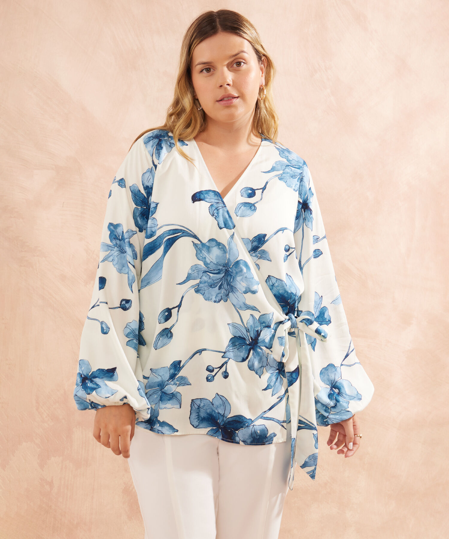 Blusas con flores 2018 sales