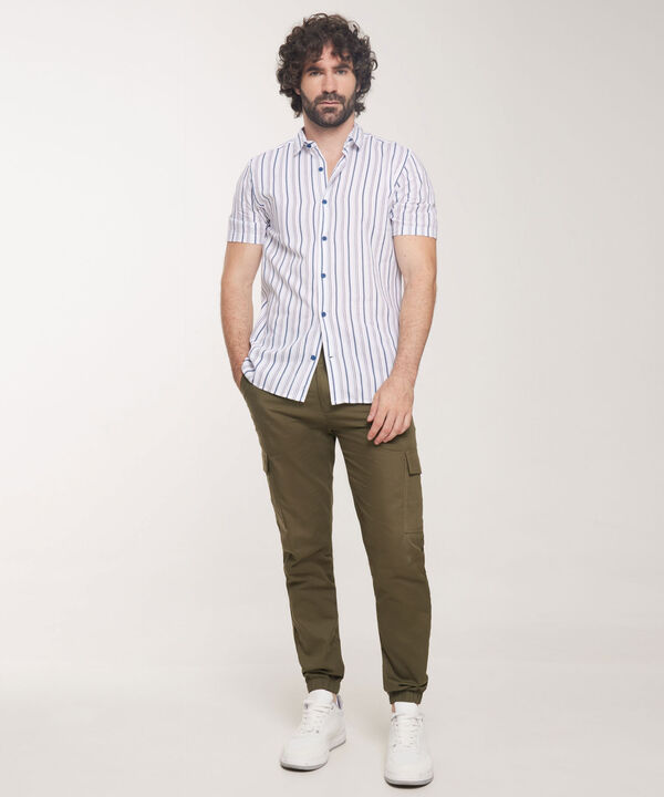 Camisa Manga Corta Estampada image number null