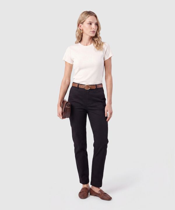 Pantal&oacute;n Recto Cl&aacute;sico Mujer