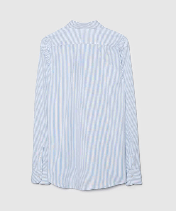 Camisa Corbatera Manga Larga Cuello Formal Italiano