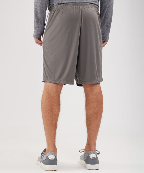 Bermudas Para Hombre De Diseño Deportivo Con Cortes En Malla En Contraste