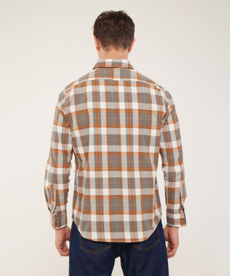 Camisa Manga Larga A Cuadros