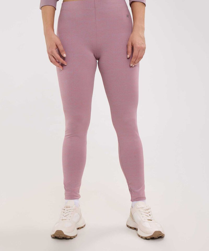 Leggings Para Mujer De Tejido Jaspeado 