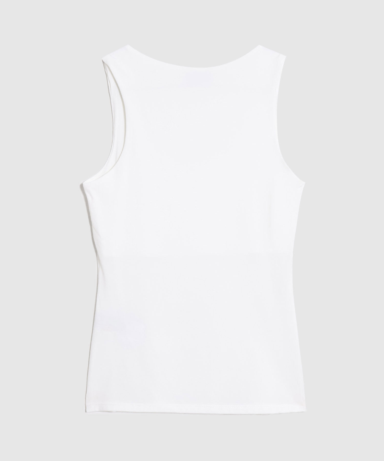 Camiseta B&aacute;sica De Manga Sisa Para Mujer