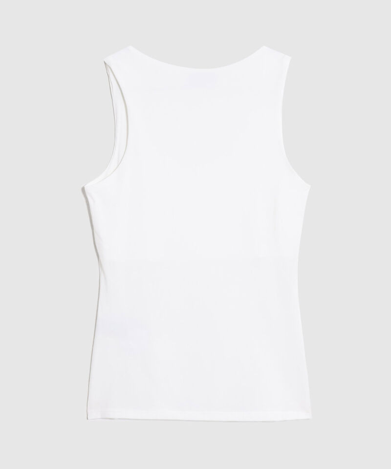 Camiseta B&aacute;sica De Manga Sisa Para Mujer