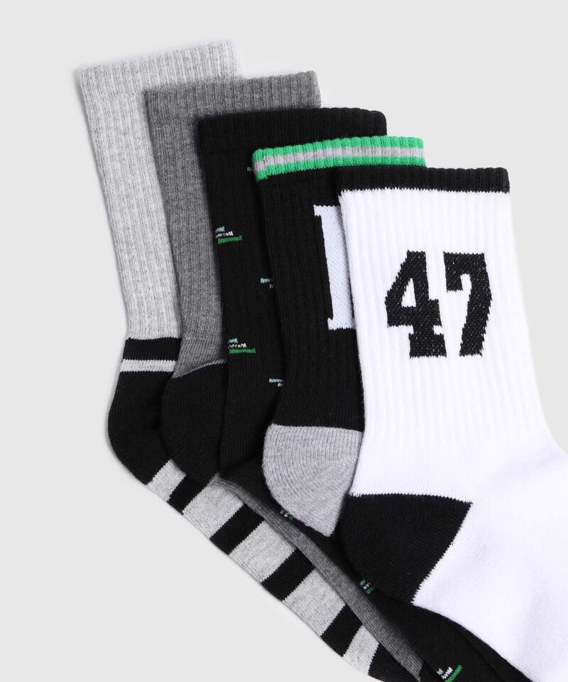 Pack x5 medias para niño