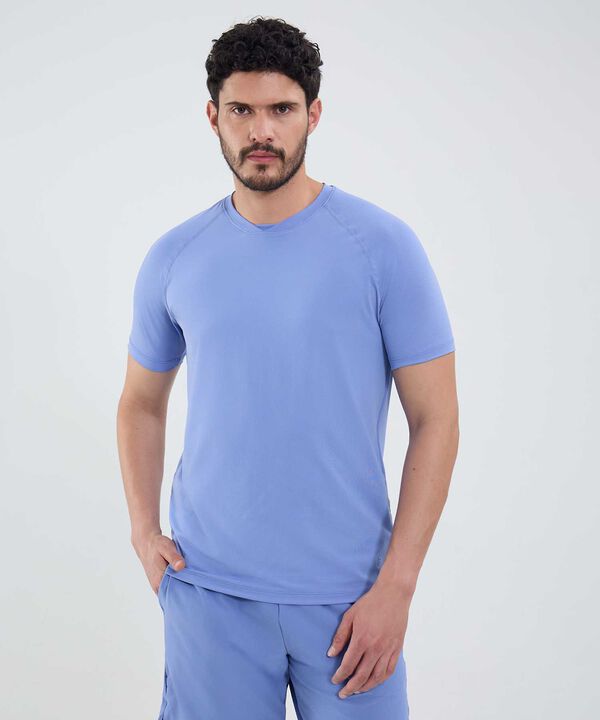 Camiseta Con Textura Para Hombre image number null