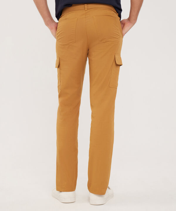 Pantalón Tipo Cargo Unicolor