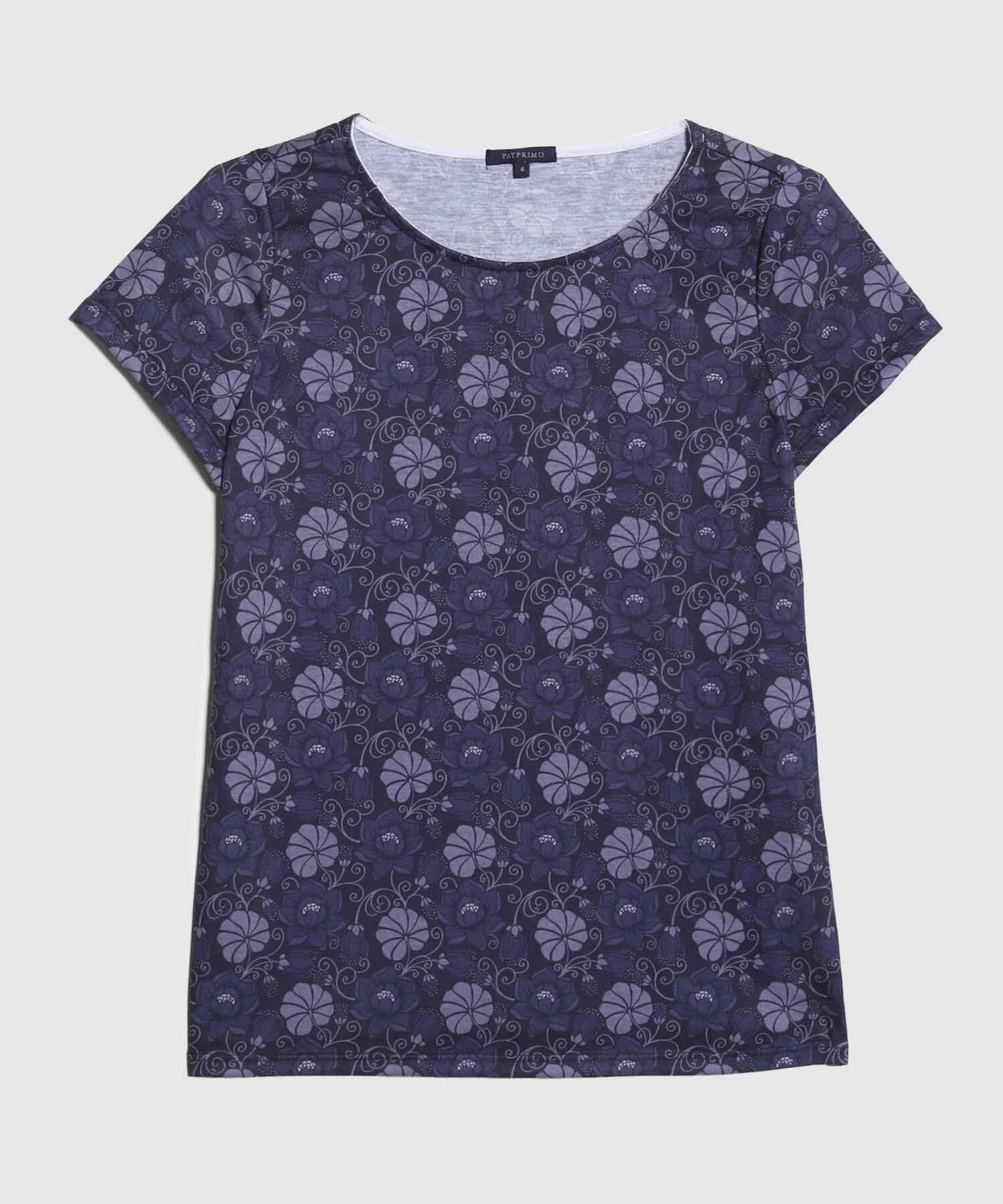 Camiseta Estampado Botánico