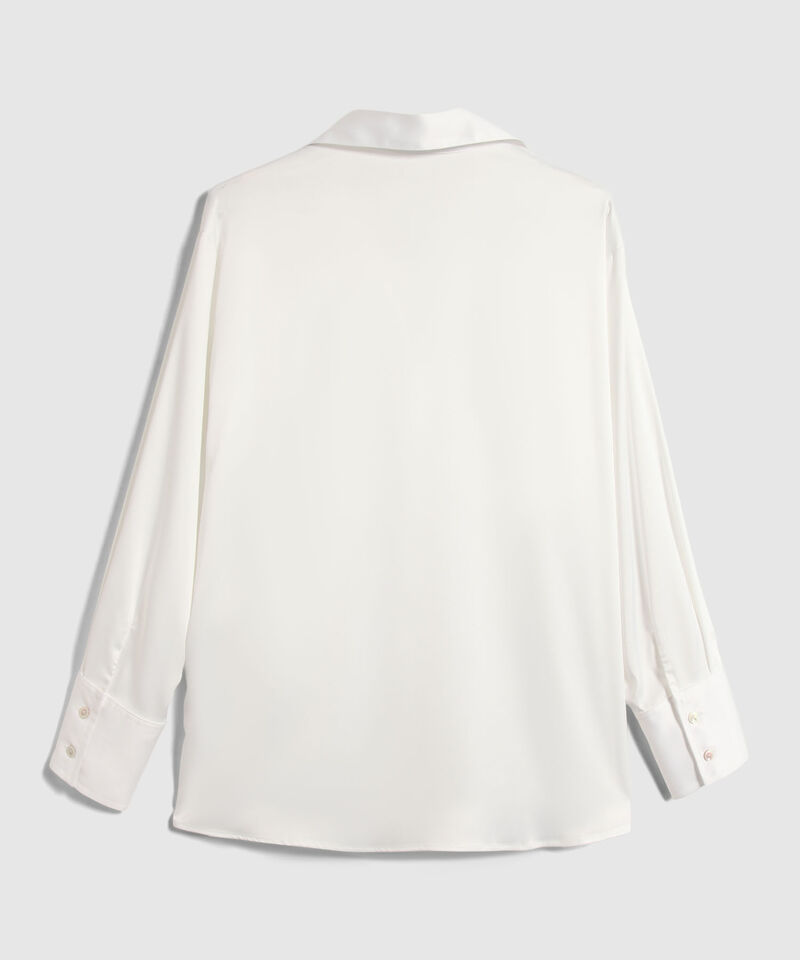 Camisa Unicolor Satinada 