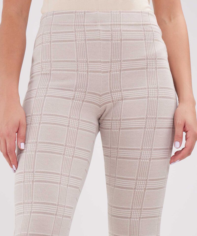 Leggins Flare Preteñido Tiro Alto