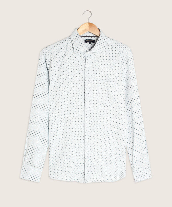 Camisa Manga Larga Estampada