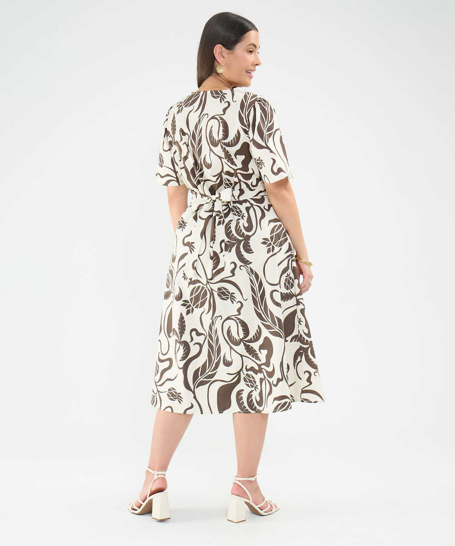 Vestido Estampado Botánico