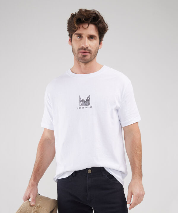 Camiseta Manga Corta Cuello Redondo image number null
