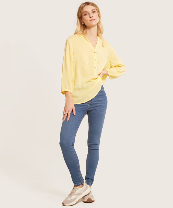 Jean Skinny Tiro Medio image number null