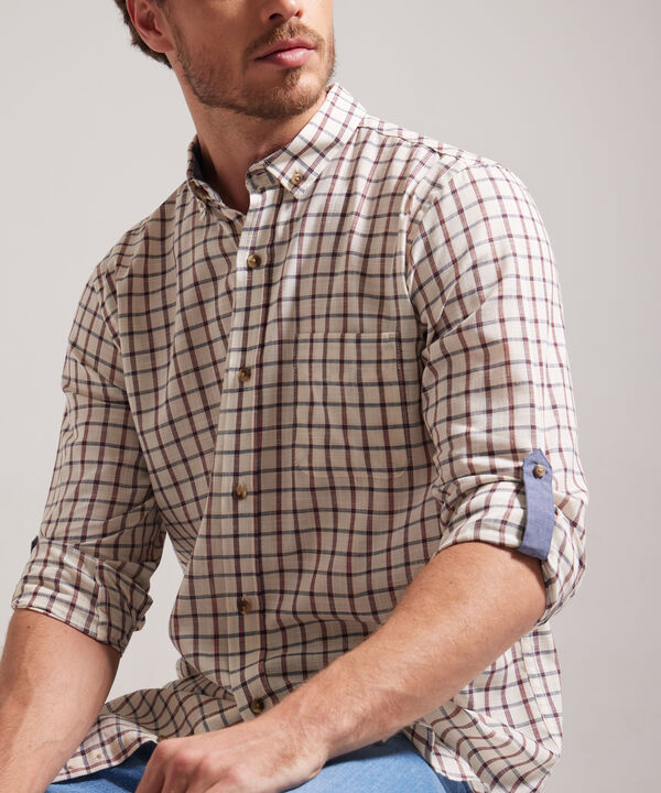 Camisa Manga Larga Button Down