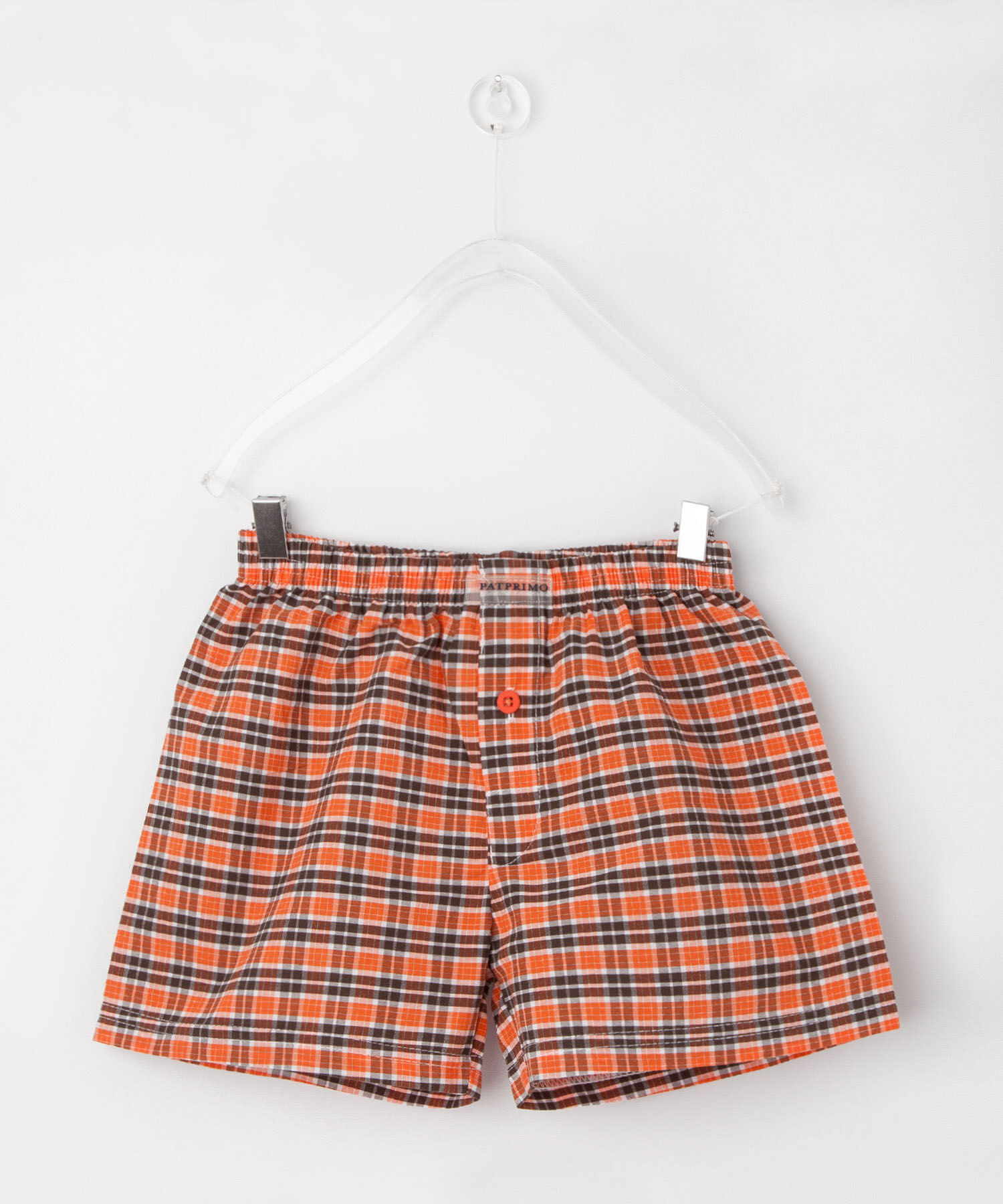 Pantaloncillo Bóxer Niño A Cuadros