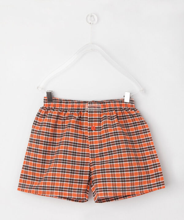 Pantaloncillo Bóxer Niño A Cuadros