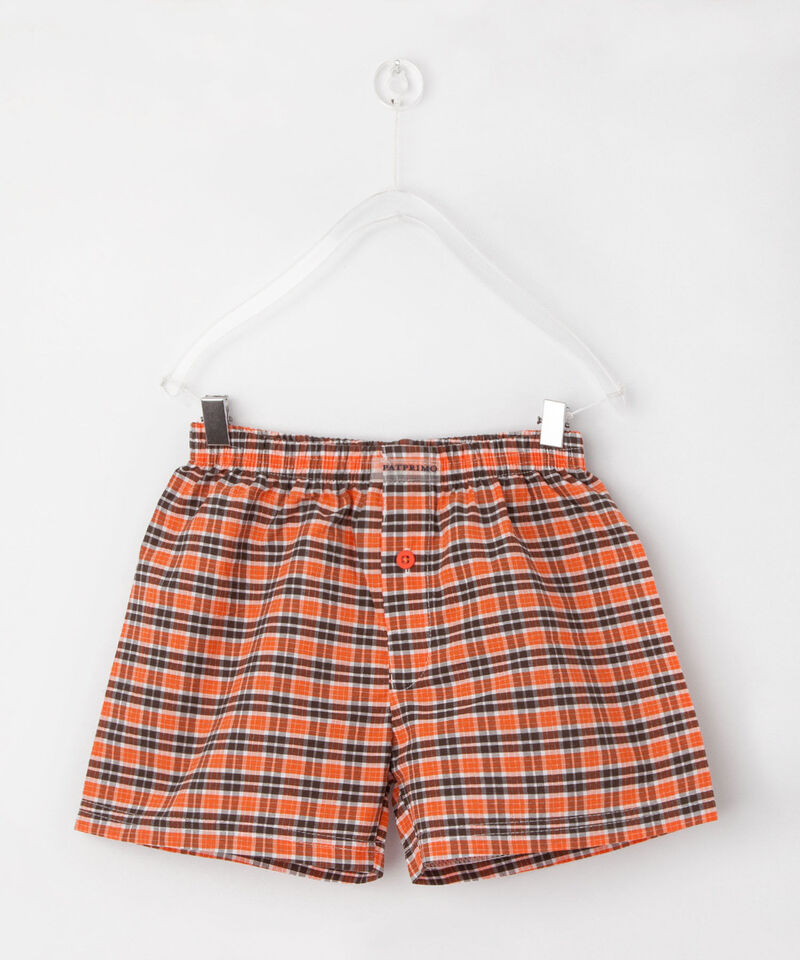 Pantaloncillo Bóxer Niño A Cuadros