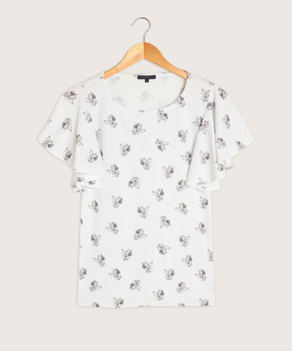 Camiseta Estampada Cuello Redondo