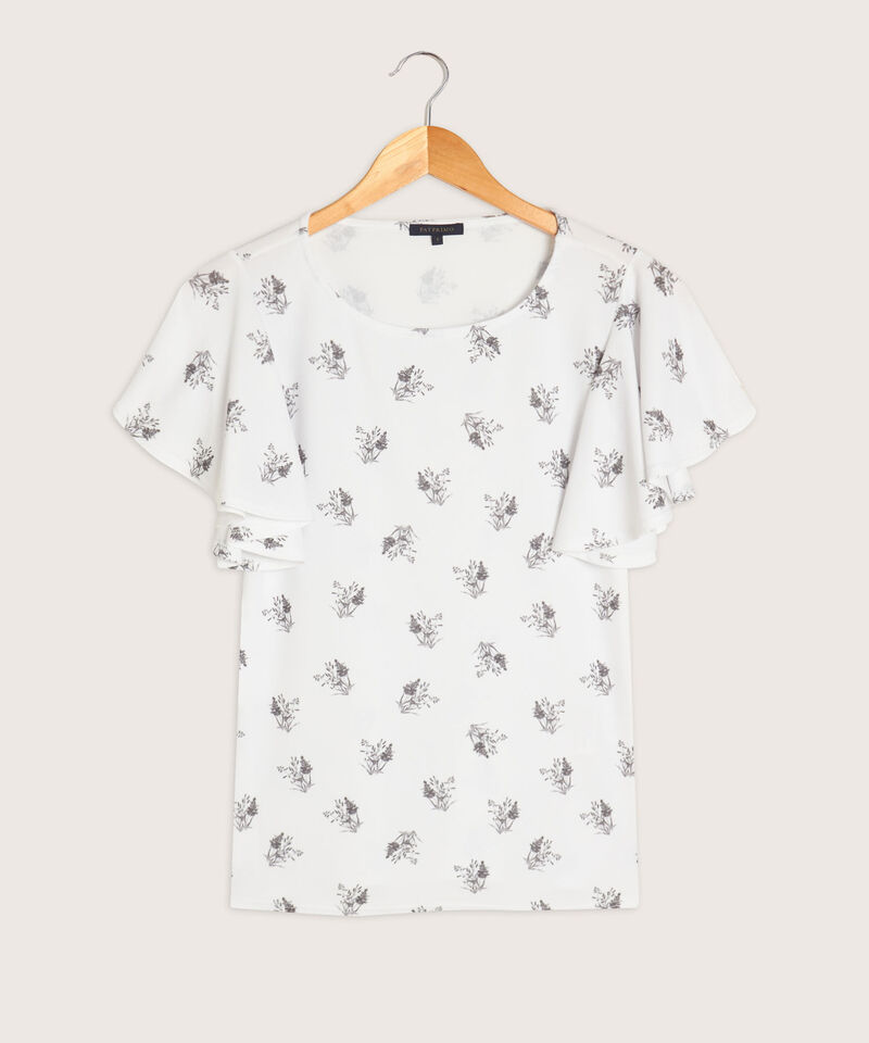 Camiseta Estampada Cuello Redondo